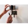 imageDuck EasyMounts Garage Hooks Heavy Duty  Storage and Organization for Tools  Wall Mount Hook for Sheds and Outdoor  No Tool Install  Up to 50 lbs  Black Pack of 1 Hook ampamp All Hanging Hardware