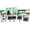imageDuck EasyMounts Garage Organization Kit  2 Heavy Duty Hooks and 1 Mop ampamp Broom Holder  Wall Mount Hanging Storage  No Tool Drywall Install  Black Includes All Hanging HardwareDrywall Shelf