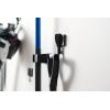 imageDuck EasyMounts Garage Organization Kit  2 Heavy Duty Hooks and 1 Mop ampamp Broom Holder  Wall Mount Hanging Storage  No Tool Drywall Install  Black Includes All Hanging HardwareHook  Tool Holder