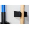 imageDuck EasyMounts Garage Organization Kit  2 Heavy Duty Hooks and 1 Mop ampamp Broom Holder  Wall Mount Hanging Storage  No Tool Drywall Install  Black Includes All Hanging HardwareHook  Tool Holder
