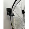 imageDuck EasyMounts Garage Organization Kit  2 Heavy Duty Hooks and 1 Mop ampamp Broom Holder  Wall Mount Hanging Storage  No Tool Drywall Install  Black Includes All Hanging HardwareBike Dock