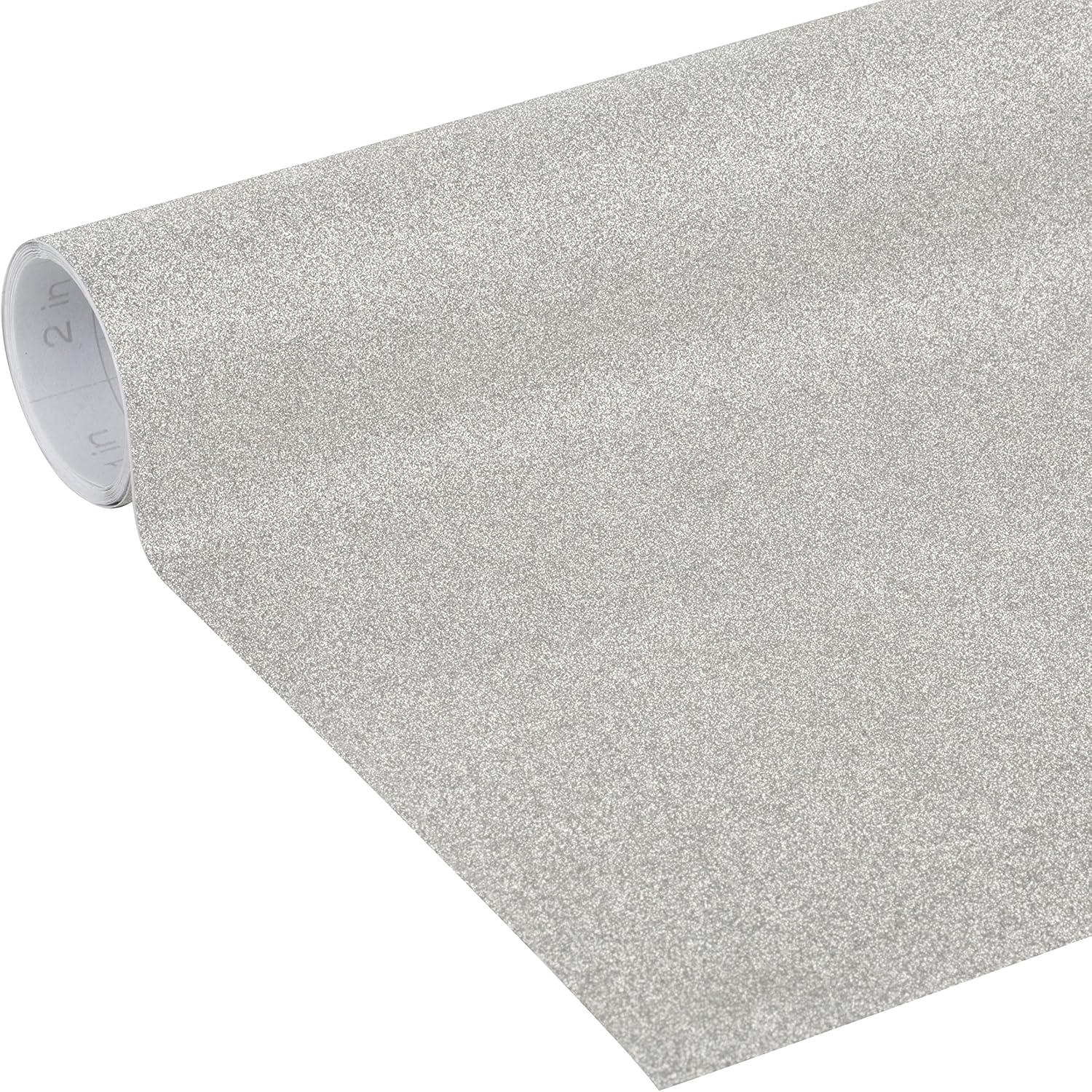 imageDuck Brand Deco Adhesive Laminate  Metallic Gold 12 in x 10 ftGlimmer Silver