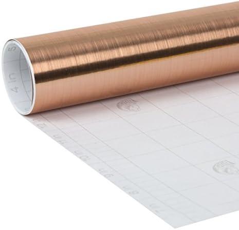 imageDuck Brand Deco Adhesive Laminate  Metallic Gold 12 in x 10 ftMetallic Rose Gold