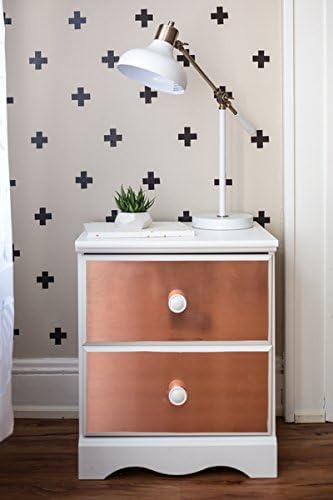 imageDuck Brand Deco Adhesive Laminate  Metallic Gold 12 in x 10 ftMetallic Rose Gold