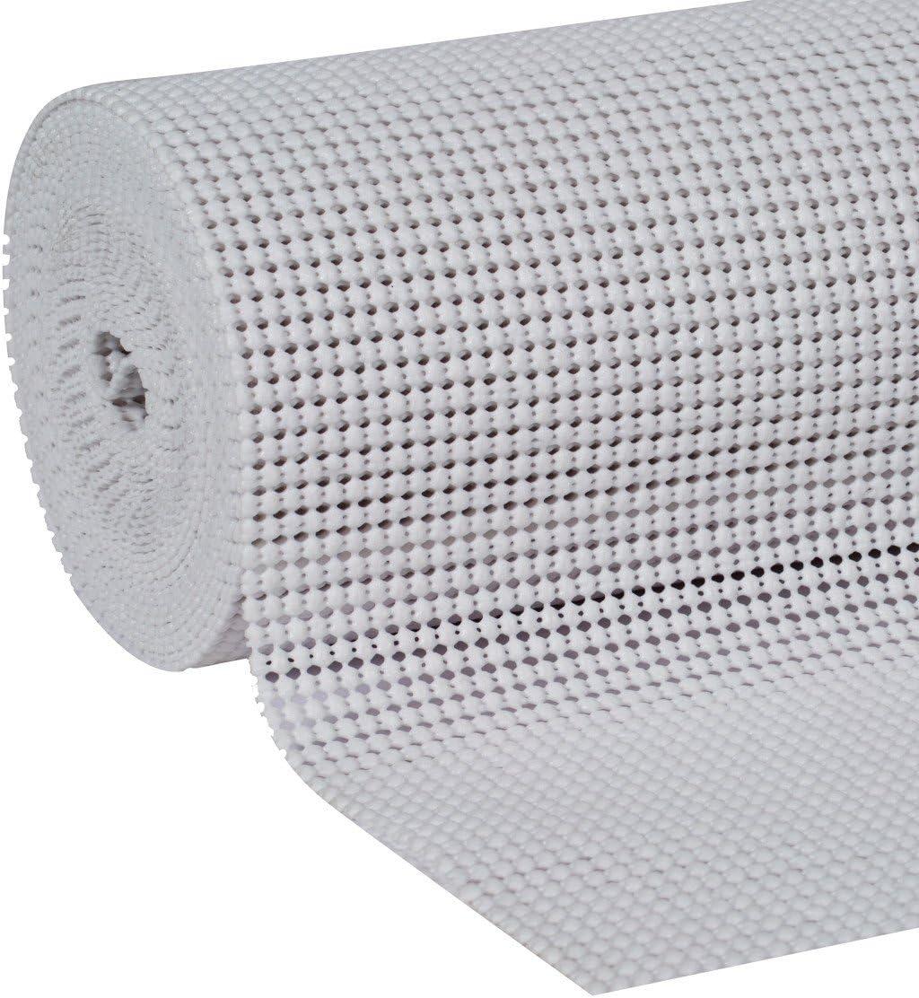 imageDuck Brand Select Grip Easy Liner Shelf and Drawer Liner NonAdhesive 12Inch x 10Feet BlackWhite