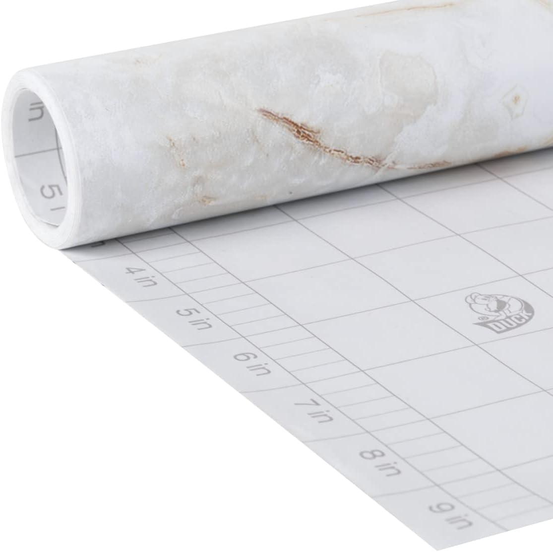 imageEasyLiner Adhesive Shelf Liner for Cabinets ampamp Cupboards  Easy to Install ampamp Cut to Fit  SelfAdhesive Shelf Paper  Peel and Stick Shelf Liner  Easy to Clean ampamp Removable  90 Total Feet  SoapstoneBeige Marble