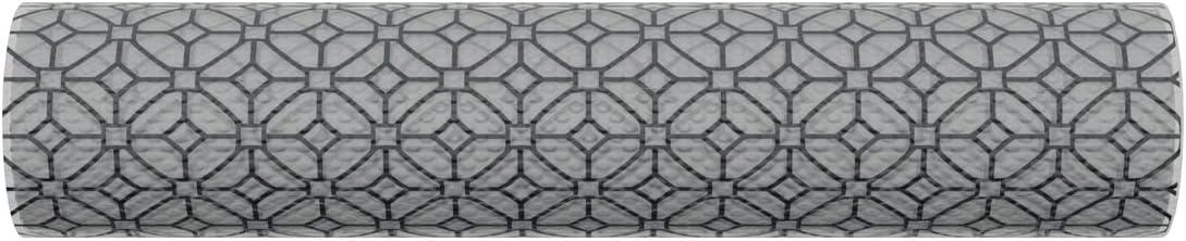 imageEasyLiner Clear Classic Shelf Liner  Durable Non Adhesive Fridge Liner  Easy to Install ampamp Clean  Kitchen Liner Mat for Fridge Shelves  Removable Shelf Liner 20 in x 12 ft  Gray Geo PatternGray Geo