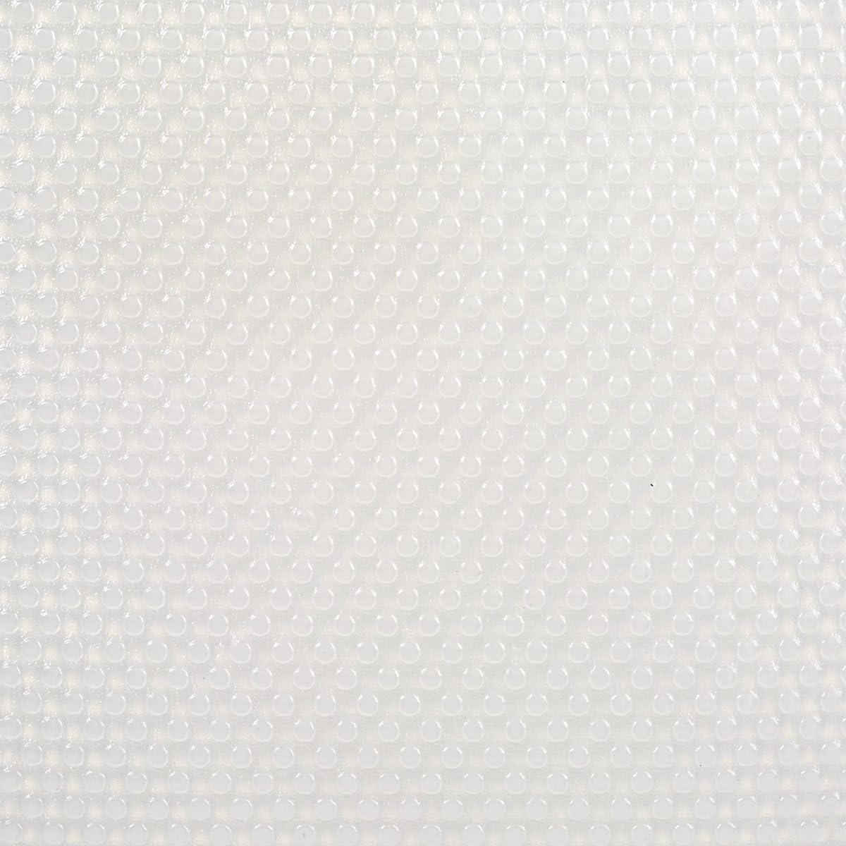 imageEasyLiner Clear Classic Shelf Liner  Durable Non Adhesive Fridge Liner  Easy to Install ampamp Clean  Kitchen Liner Mat for Fridge Shelves  Removable Shelf Liner 20 in x 12 ft  Gray Geo PatternClear