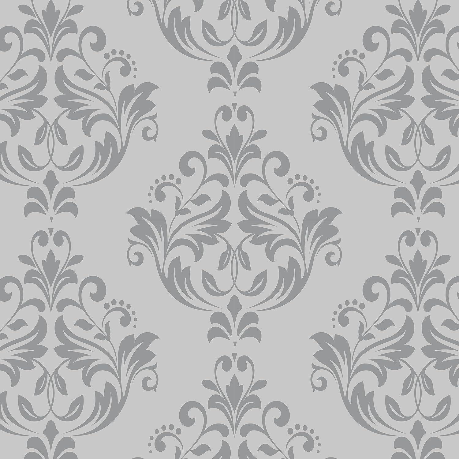 imageEasyLiner Peel ampamp Stick Decor Removable Peel and Stick Wallpaper  Self Adhesive Decorative Shelf Paper for Cabinets Walls Resurfacing Projects  Adhesive Shelf Liner  20in x 18ft  Black GinghamVictorian Print