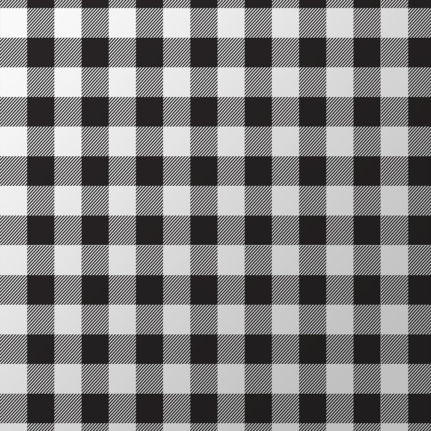imageEasyLiner Peel ampamp Stick Decor Removable Peel and Stick Wallpaper  Self Adhesive Decorative Shelf Paper for Cabinets Walls Resurfacing Projects  Adhesive Shelf Liner  20in x 18ft  Black GinghamBlack Gingham