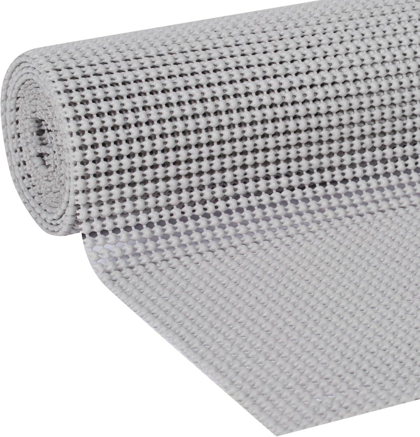 imageEasyLiner Select Grip Shelf Liner for Drawers ampamp Cabinets  Easy to Install ampamp Cut to Fit  Non Slip Non Adhesive Grip Shelf Liner for Kitchen Drawers Bathroom Pantry  20in x 6ft Fern Green 6 RollsGray