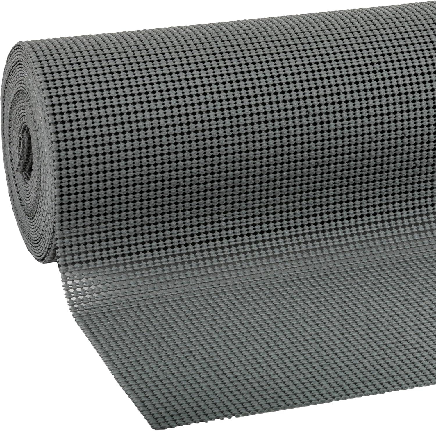 imageEasyLiner Select Grip Shelf Liner for Drawers ampamp Cabinets  Easy to Install ampamp Cut to Fit  Non Slip Non Adhesive Grip Shelf Liner for Kitchen Drawers Bathroom Pantry  20in x 6ft Fern Green 6 RollsDark Gray