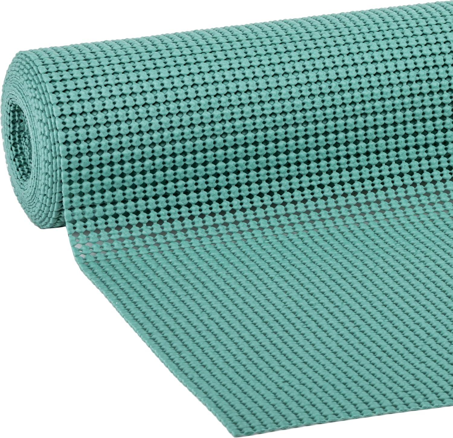 imageEasyLiner Select Grip Shelf Liner for Drawers ampamp Cabinets  Easy to Install ampamp Cut to Fit  Non Slip Non Adhesive Grip Shelf Liner for Kitchen Drawers Bathroom Pantry  20in x 6ft Fern Green 6 RollsFern Green