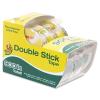 imageDuck Brand Permanent Double Stick Tape with Dispenser 12Inch x 300 Inches Clear 3Pack 90839712Inch x 300 Inches