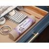 imageDuck Brand Select Grip Easy Liner Shelf and Drawer Liner NonAdhesive 12Inch x 10Feet BlackTaupe