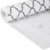 imageEasyLiner Adhesive Shelf Liner for Cabinets ampamp Cupboards  Easy to Install ampamp Cut to Fit  SelfAdhesive Shelf Paper  Peel and Stick Shelf Liner  Easy to Clean ampamp Removable  90 Total Feet  SoapstoneGray Quatrefoil