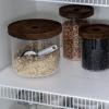 imageEasyLiner Clear Classic Shelf Liner  Durable Non Adhesive Fridge Liner  Easy to Install ampamp Clean  Kitchen Liner Mat for Fridge Shelves  Removable Shelf Liner 20 in x 12 ft  Gray Geo PatternClear