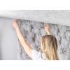 imageEasyLiner Peel ampamp Stick Decor Removable Peel and Stick Wallpaper  Self Adhesive Decorative Shelf Paper for Cabinets Walls Resurfacing Projects  Adhesive Shelf Liner  20in x 18ft  Black GinghamMarble