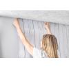 imageEasyLiner Peel ampamp Stick Decor Removable Peel and Stick Wallpaper  Self Adhesive Decorative Shelf Paper for Cabinets Walls Resurfacing Projects  Adhesive Shelf Liner  20in x 18ft  Black GinghamWhite Beadboard