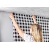 imageEasyLiner Peel ampamp Stick Decor Removable Peel and Stick Wallpaper  Self Adhesive Decorative Shelf Paper for Cabinets Walls Resurfacing Projects  Adhesive Shelf Liner  20in x 18ft  Black GinghamBlack Gingham