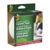 imageDuck Brand IndoorOutdoor Carpet Tape 188Inch x 75 Feet Single Roll White 44206210