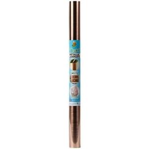 imageDuck Brand Deco Adhesive Laminate  Metallic Gold 12 in x 10 ftMetallic Rose Gold