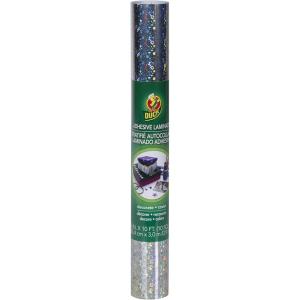 imageDuck Brand Deco Adhesive Laminate  Metallic Gold 12 in x 10 ftSilver Holograph