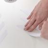 imageDuck Brand Adhesive Tub Tread Strips 075 x 85Inch Each 18 Pack White 663138