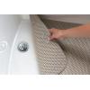 imageDuck Brand Clorox Vinyl Bath Mat for Tubs Non Slip Bathtub Mat with Suction Cups for use in Non Textured Bathtubs and Shower Stalls 17 Inches x 36 Inches Clear36 x 17 Rectangular