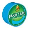 imageDuck Brand Duck Color Duct Tape 6Roll Metallic Chrome 1303158CElectric Blue