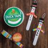 imageDuck Brand Duck Color Duct Tape 6Roll Metallic Chrome 1303158CFluorescent Citrus