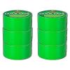 imageDuck Brand Duck Color Duct Tape 6Roll Metallic Chrome 1303158CNeon Lime Green