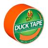 imageDuck Brand Duck Color Duct Tape 6Roll Metallic Chrome 1303158CNeon Orange