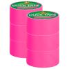 imageDuck Brand Duck Color Duct Tape 6Roll Metallic Chrome 1303158CNeon Pink