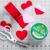 imageDuck Brand Duck Color Duct Tape 6Roll Metallic Chrome 1303158CNeon Pink