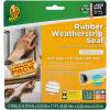 imageDuck Brand HeavyDuty Self Adhesive Weatherstrip Seal for Large Gaps 38Inch Wide x 14Inch Thick x 17Feet Long 2 Seals White 2824342 Seals