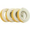 imageDuck Brand HeavyDuty Self Adhesive Weatherstrip Seal for Large Gaps 38Inch Wide x 14Inch Thick x 17Feet Long 2 Seals White 2824344 Seals
