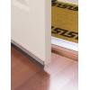 imageDuck Brand Long Aluminum Door Bottom Seal AllSeason Block Drafts Dust Bugs Light ampamp Reduce Noise 158Inch Wide x 36Inch Long White 284438Silver