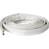 imageDuck Brand Max Strength Silicone Weatherstrip Seal for Doors and Windows SelfAdhesive Fits Medium Gaps from 1814 Inches 31 in x 25 in x 17 ft White