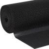 imageDuck Brand Select Grip Easy Liner Shelf and Drawer Liner NonAdhesive 20Inch x 24Feet WhiteBlack