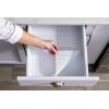 imageDuck Brand Select Grip Easy Liner Shelf and Drawer Liner NonAdhesive 20Inch x 24Feet WhiteBlack