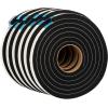 imageDuck Brand Self Adhesive Foam Weatherstrip Seal for Extra Large Gaps 30 Total Feet Window and Door Seal Strip Foam Tape 34Inch Wide x 12Inch Thick x 10Feet Long 3 Rolls Charcoal 2844246 Rolls