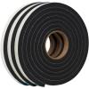 imageDuck Brand Self Adhesive Foam Weatherstrip Seal for Extra Large Gaps 30 Total Feet Window and Door Seal Strip Foam Tape 34Inch Wide x 12Inch Thick x 10Feet Long 3 Rolls Charcoal 2844243 Rolls