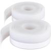 imageDuck Brand Silicone SelfAdhesive Weatherstrip Draft Seal for Doors ampamp Windows Seal Gaps and Cracks Around Doors and Windows Cut to Size Clear 2 Rolls 50 Ft Total