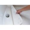 imageDuck Brand Softex Bath Mat for Tubs Machine Washable 17 x 36 Inches White Skid Resistant 3934772Pack