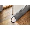 imageDuck Brand Weighted Door Draft Stopper Block Drafts Dust Bugs Light ampamp Reduce Noise Ideal for Doors and Windows up to 36quot Wide Under Door Draft Stop Covers Gaps up to 3quot 1Pack Dark Gray