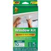imageDuck Brand Window Insulation Kit  Winter Seal Kit Fits up to 10 Windows  Rolled Shrink Film Cuts to Size for Easy Indoor Installation  Tape Included  62 In by 420 In Clear62 x 420 inches