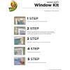 imageDuck Brand Winter Window Insulation Kit  Window Seal Rolled Shrink Film Covers Up to 15 3 x 5 Windows  Window Tape Included  Easy Indoor Installation  Clear  15Pack 28806915 Windows
