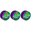 imageDuck Color Duct Tape 3Pack 188 Inches x 30 Yards 90 Yards Total 3Roll Pack Black 3 Piece 242913Purple