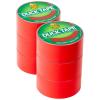 imageDuck Color Duct Tape 3Pack 188 Inches x 30 Yards 90 Yards Total 3Roll Pack Black 3 Piece 242913Red